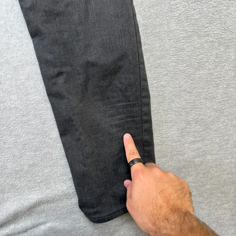 Banana Republic‎ Travel Jeans Mens 31x30 (31x28) Charcoal Athletic Fit Stretch